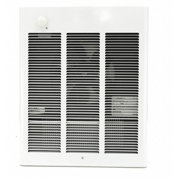 Recessed Electric Wall-Mount Heater, Recessed or Surface, 3000/1500 W