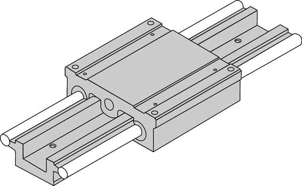 Linear Guide, Width 2.630 In, Length 48 In