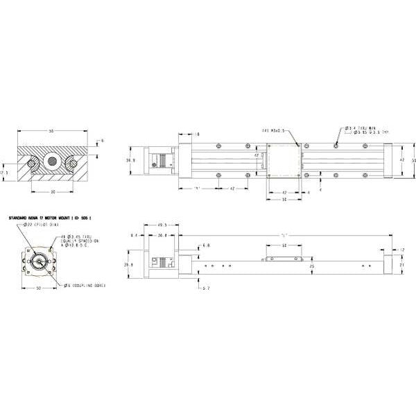 Microstage System, Table Length 300 mm