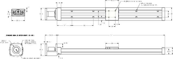 Microstage System, Table Length 200 mm