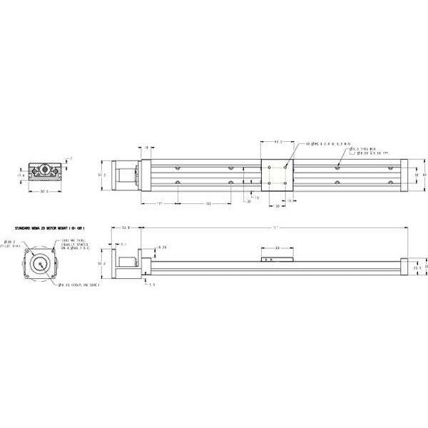 Microstage System, Table Length 300 mm