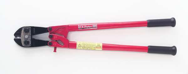 Bolt Cutters, Steel, 30 in, Center Cut