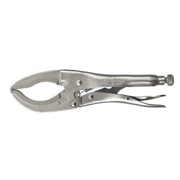 7 in Irwin Vise-Grip Hex Key Adjusting Screw Plain Grip Locking Plier