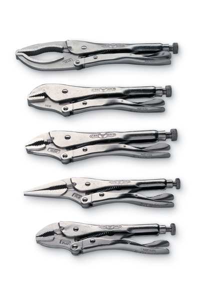 5 in Irwin Vise-Grip Knurled Thumb Screw Plain Grip Locking Plier