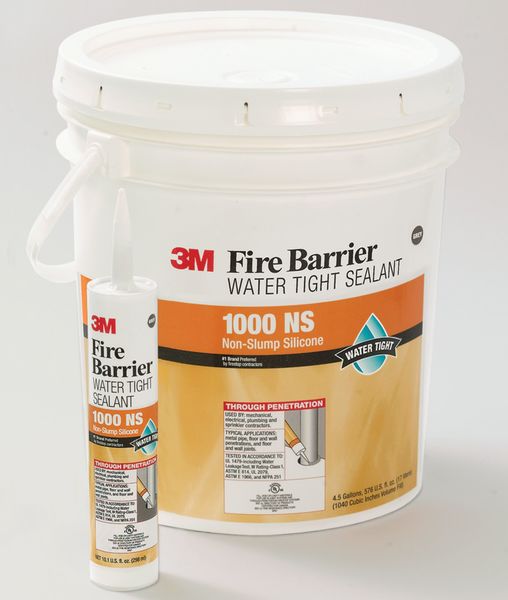 Fire Barrier Sealant, 4-1/2 gal., Gray