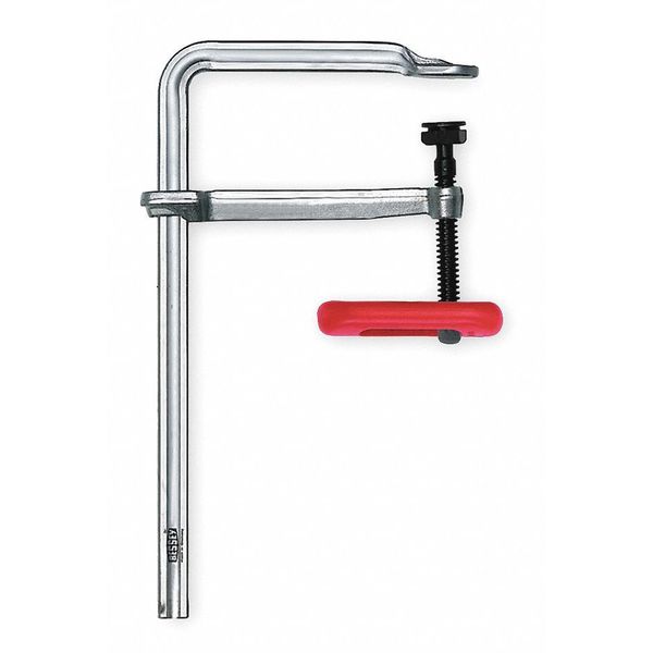 12 in Bar Clamp Steel and Plastic Handle and 8 in Throat Depth