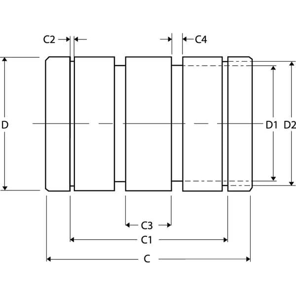 Plain Bushing Bearing, Closed, ID 0.750 In