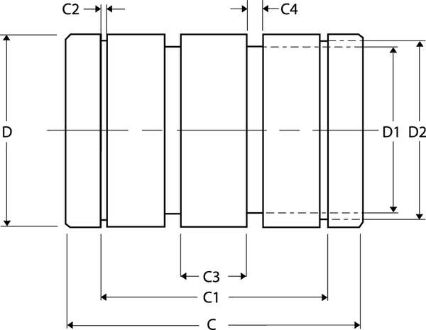 Plain Bushing Bearing, Closed, ID 1.000 In