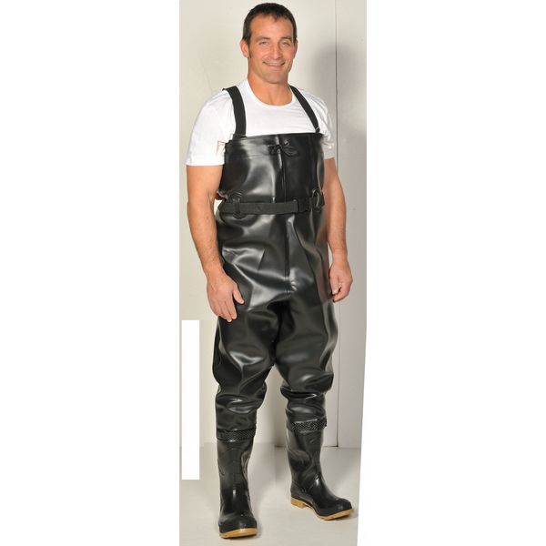 Men's Steel Chest Wader Black