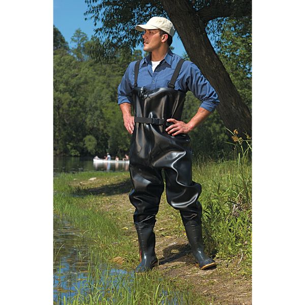 Men's Steel Chest Wader Black