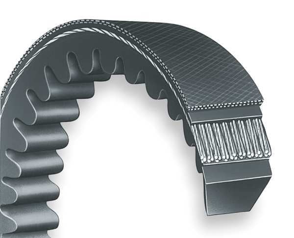 3VX1250 Cogged V-Belt, 125
