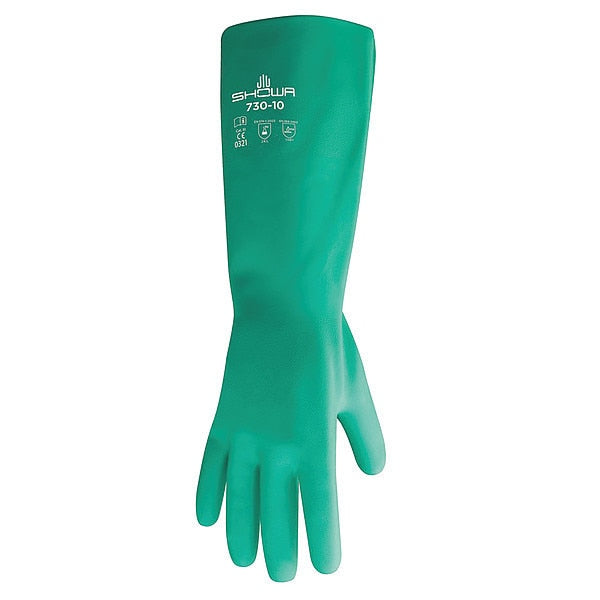 Chemical Resistant Glove, 15 mil, Sz 6, PR