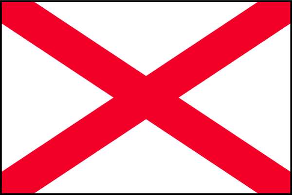 Alabama State Flag, 3x5 Ft