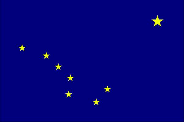 Alaska State Flag, 3x5 Ft