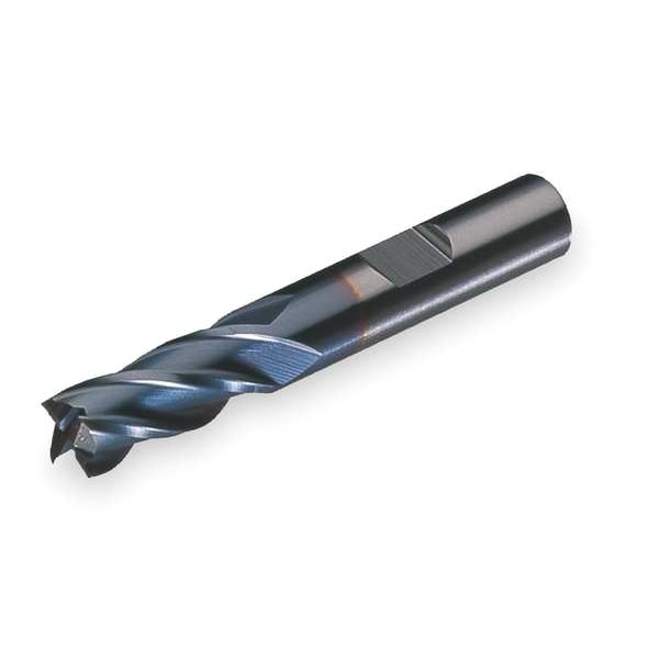 4-Flute Cobalt 8% Square Single End Multi-Flute CenterCut CTD HGC-4C-TC TiCN 3/8x3/8x3/4x2-1/2