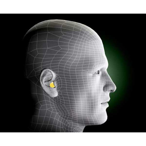 Disposable Uncorded Ear Plugs, Cylinder Shape, 29 dB, 200 Pairs