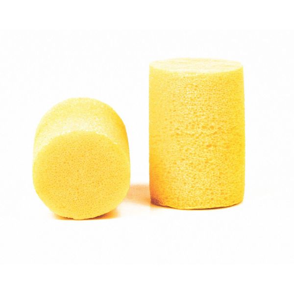E-A-R Classic Disposable Uncorded Ear Plugs, Cylinder Shape, NRR 29 dB, Yellow, 200 Pairs