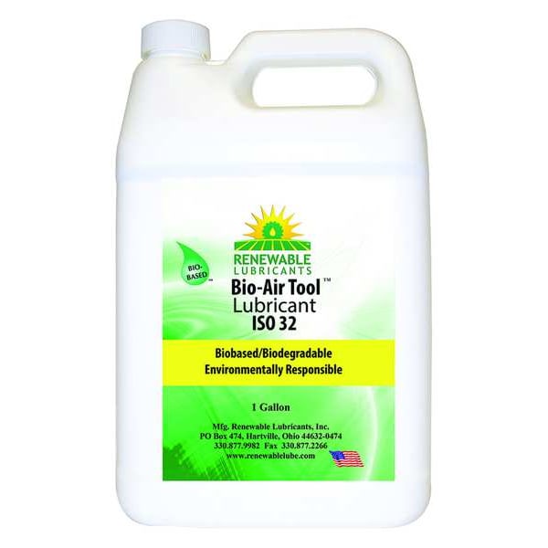 Air Tool Lube, ISO 32 Biodegradable, Gal.