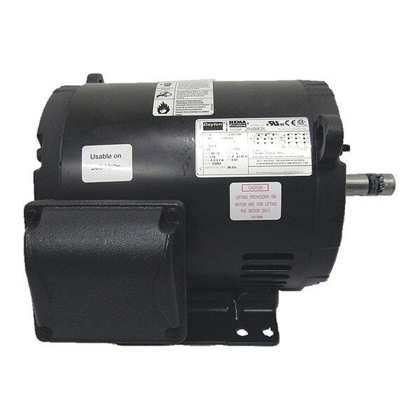 3-Phase General Purpose Motor, 2 HP, 182/4 Frame, 230/460V AC Voltage, 1,750 Nameplate RPM
