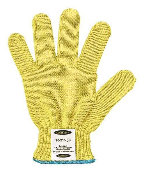 Cut Resistant Gloves, A3 Cut Level, Uncoated, M, 1 PR