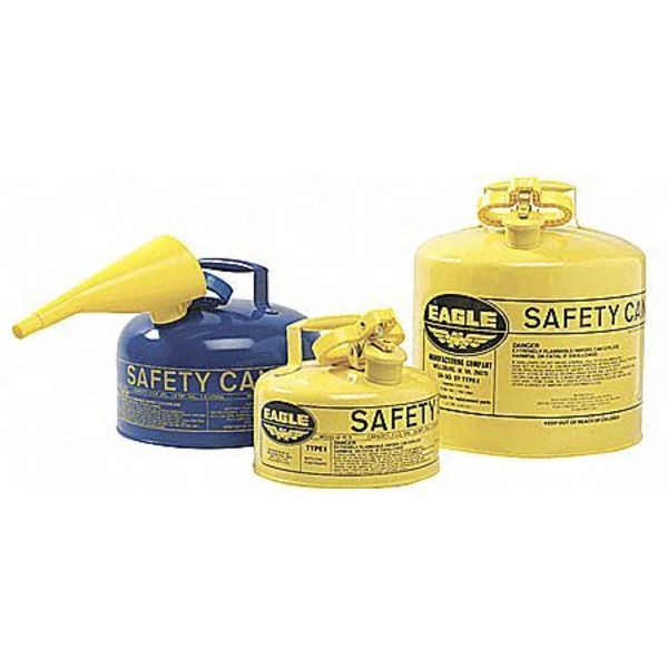 1 gal. Yellow Galvanized steel Type I Safety Can for Diesel