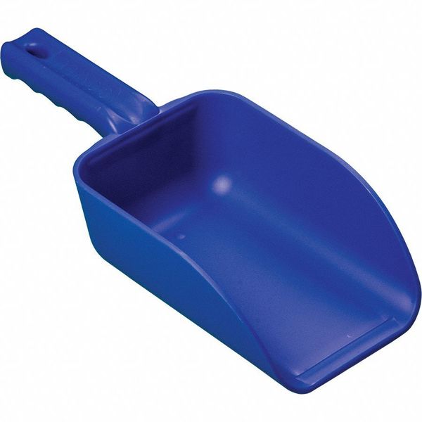Small Hand Scoop, Poly, 32 Oz, Blue