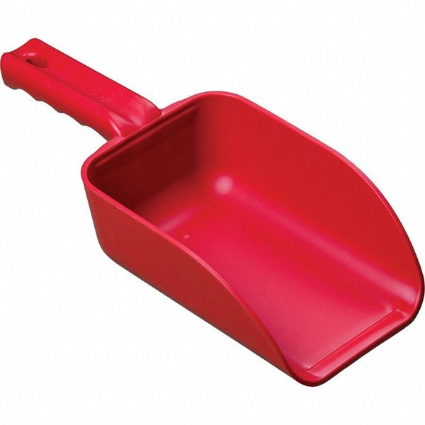 Small Hand Scoop, Poly, 32 Oz, Red