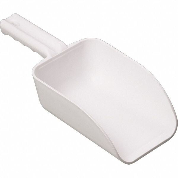 Small Hand Scoop, Poly, 32 Oz, White