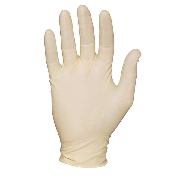 Microflex Exam Gloves, Natural Rubber Latex, Powder-Free, Small (Size 7), Natural, 100 Pack