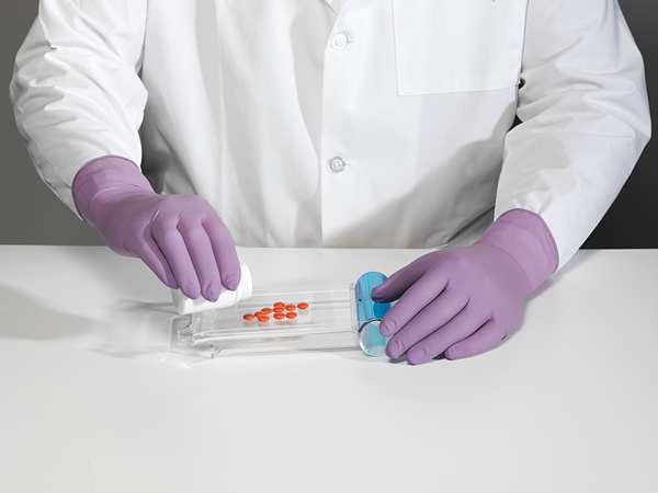 Clean Process Gloves, S, 6 mil, PK100