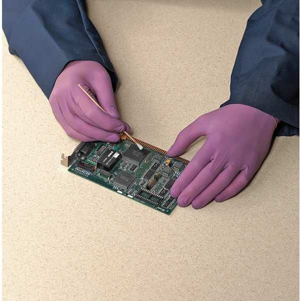 Clean Process Gloves, S, 6 mil, PK100