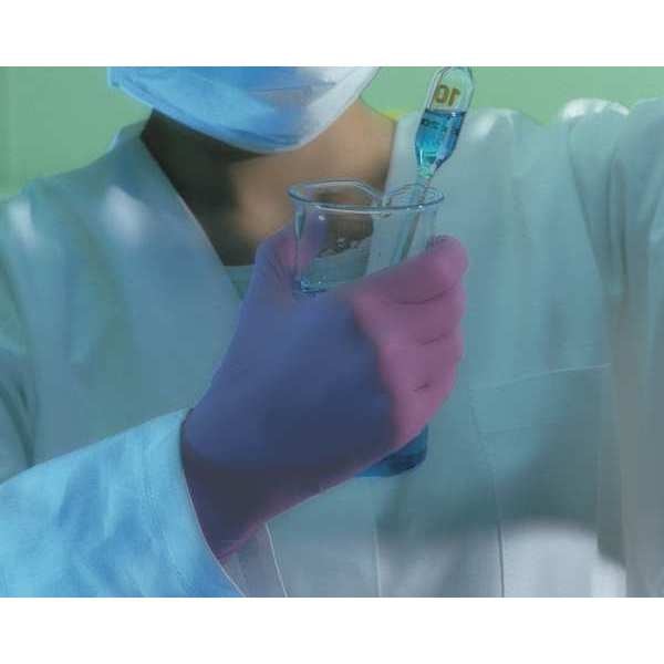 Clean Process Gloves, L, 6 mil, PK100