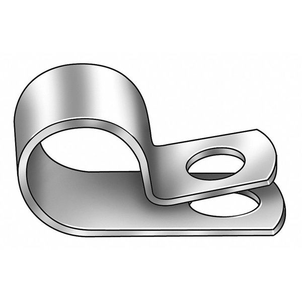 1-1/2 In Dia. Medium Duty Clamp 0.281 Hole