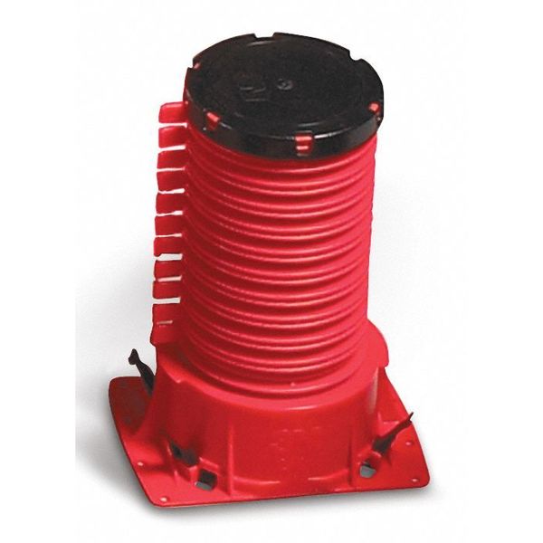 Pipe Cast-In Device, 6 In., For Metal Pipe