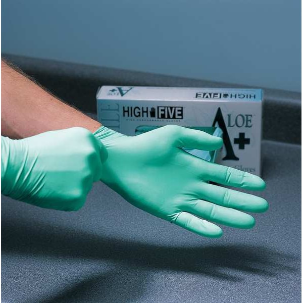 Microflex Onyx Exam Gloves with Textured Fingertips, Nitrile, Powder-Free, Medium, Black, 100 Pack