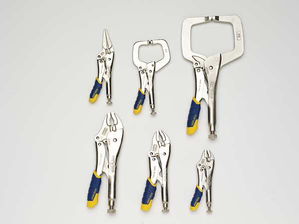 10 in Irwin Vise-Grip Hex Key Adjusting Screw Plain Grip Locking Plier
