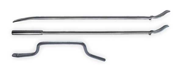 Tire Iron Set, 3/4 In Stk, Stl, 3 Pieces