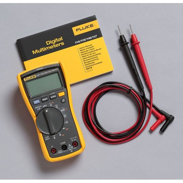 Digital Multimeter, 600 Max. AC Volts, 600 Max. DC Volts, 10 Max. AC Amps, 10 Max. DC Amps
