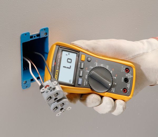 Digital Multimeter, 600 Max. AC Volts, 600 Max. DC Volts, 10 Max. AC Amps, 10 Max. DC Amps