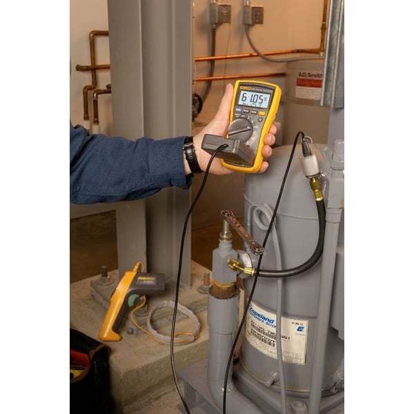 Digital Multimeter, 600 Max. AC Volts, 600 Max. DC Volts, 600 uA Max. AC Amps, 600 uA Max. DC Amps