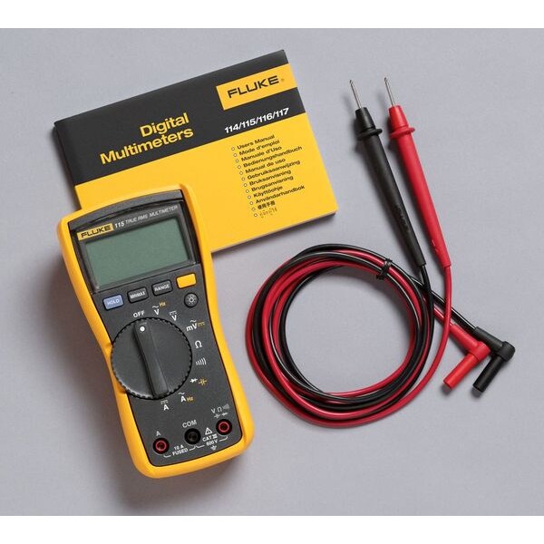 Digital Multimeter, 600 Max. AC Volts, 600 Max. DC Volts, 10 Max. AC Amps, 10 Max. DC Amps