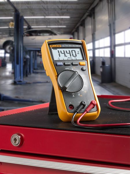 Digital Multimeter, 600 Max. AC Volts, 600 Max. DC Volts, 10 Max. AC Amps, 10 Max. DC Amps