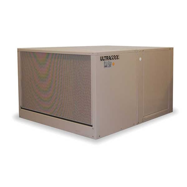 Ducted Evaporative Cooler with Motor 6000 cfm, 2200 sq. ft., 9 gal.