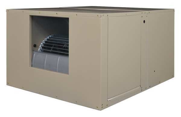 Ducted Evaporative Cooler with Motor 4000 cfm, 1600 sq. ft., 8 gal.