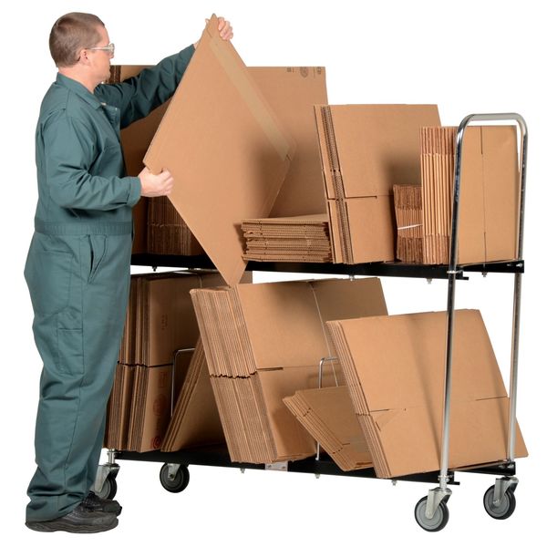 Carton Truck, 400 lb., 56-1/2inL, 19-7/8inW