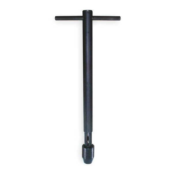 T Handle Tap Wrench, Fixed, 1/16 to 1/4 In