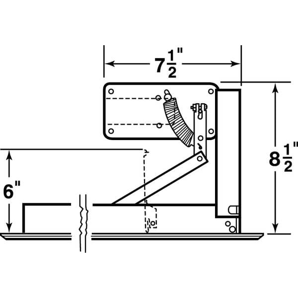 Shutter Motor, 460 Volt