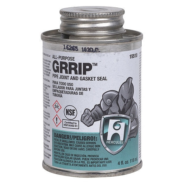 All Purpose Sealant Gasket Sealant, 4 oz, Black, Temp Range -90 Degrees  to 450 Degrees F