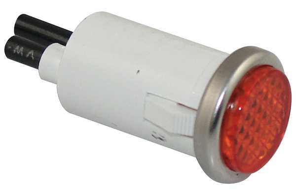 Flush Indicator Light, Amber, 120V
