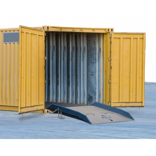 Container Ramp, Steel, 15,000 lb, 84 x 72In
